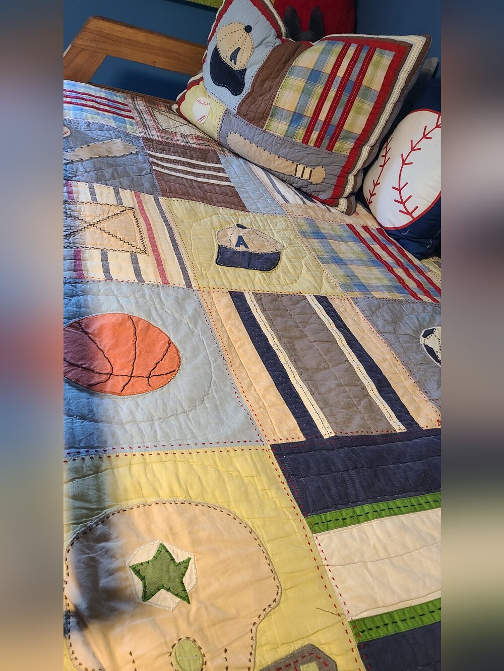 Pottery Barn Kids Sport Twin Quilt